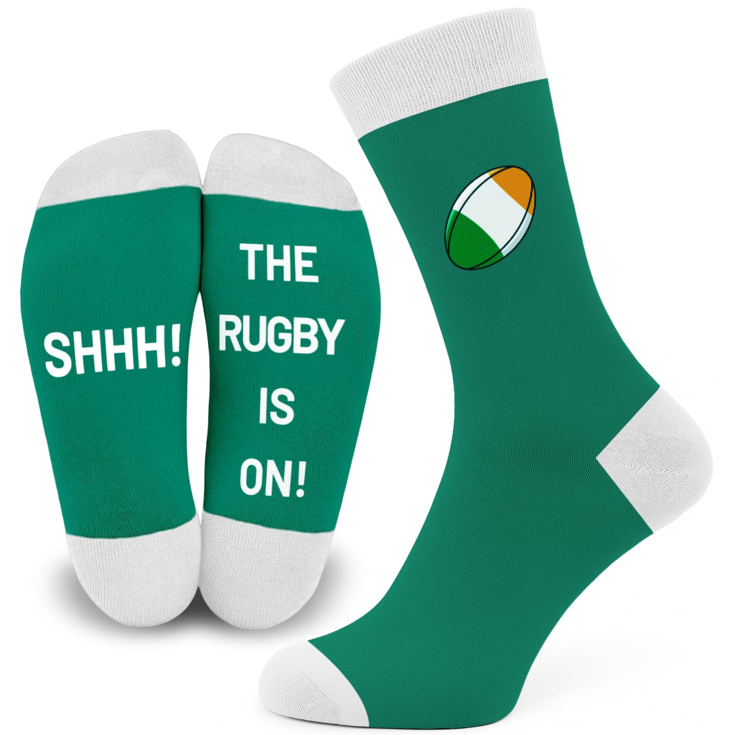 SC Products Novelty Socks Funny Rugby Gifts for Men | Size 6-12 Cotton Rugby Socks for England Scotland Wales & Ireland | Novelty Gifts for Men and Boys for Christmas