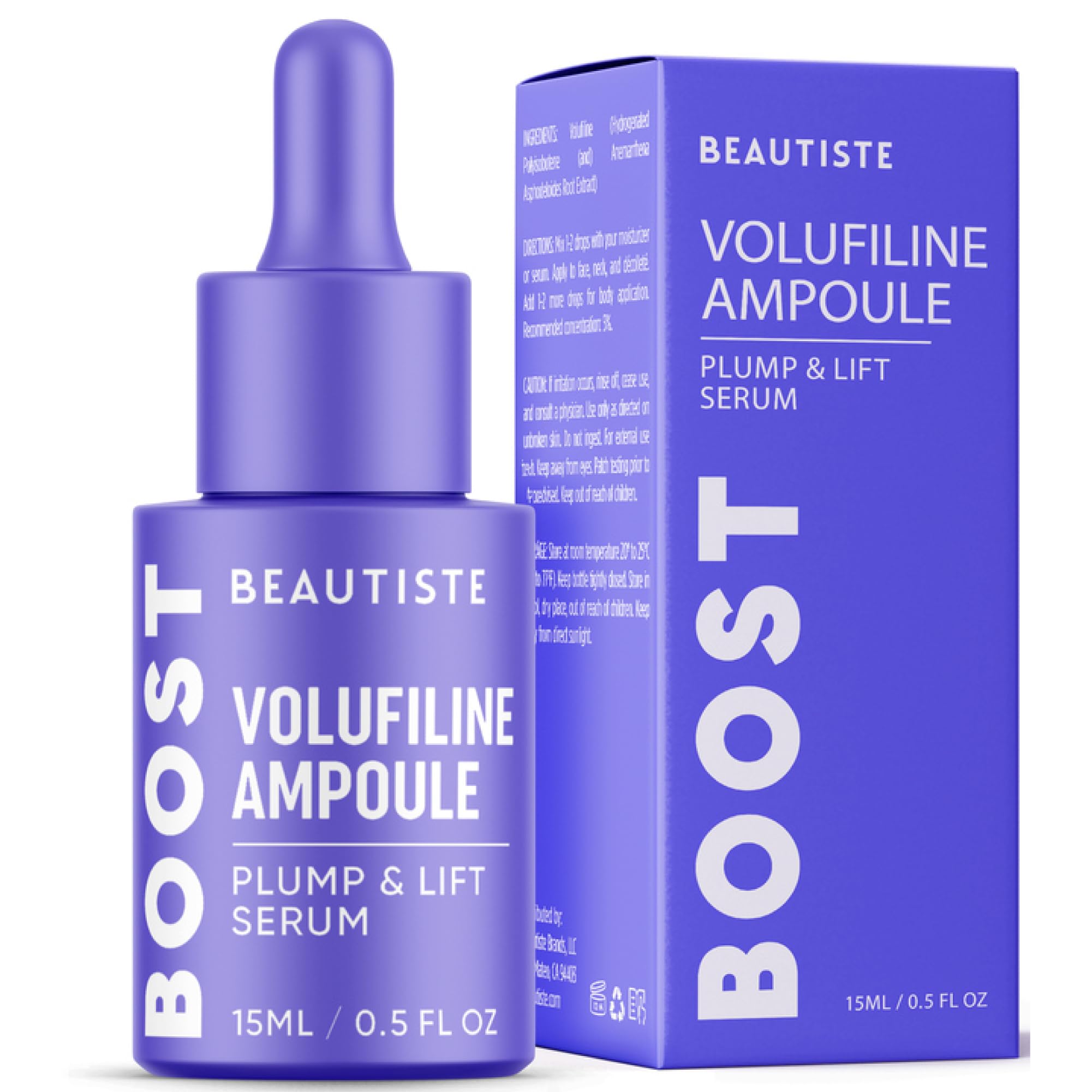 Amazon.com: BOOST 100% Pure Volufiline Serum - Instant Plumping