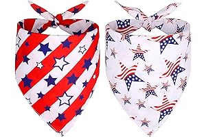 Show Your Pride: Fourth of July Dog Bandanas