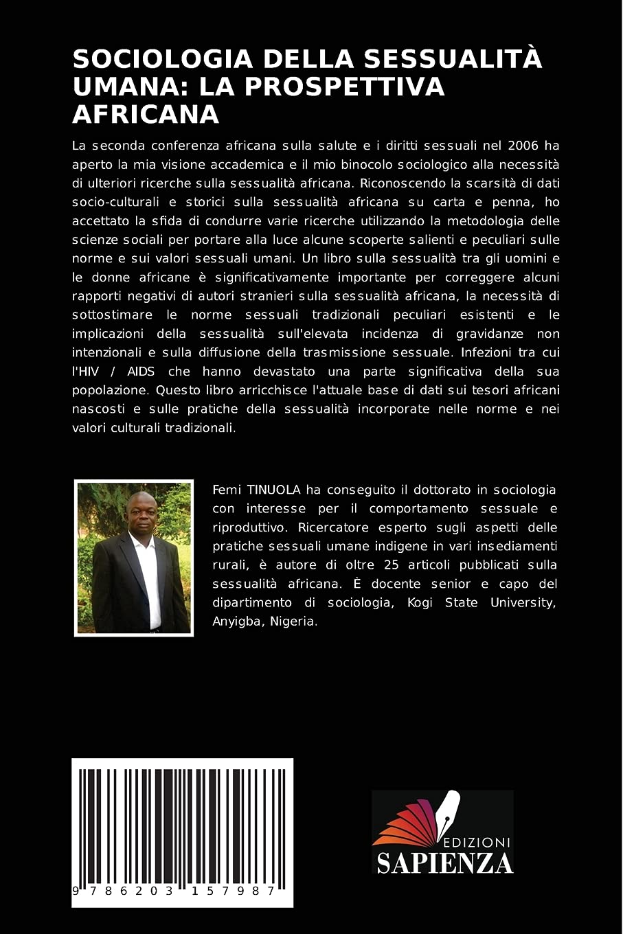 SOCIOLOGIA DELLA SESSUALITÀ UMANA: LA PROSPETTIVA AFRICANA