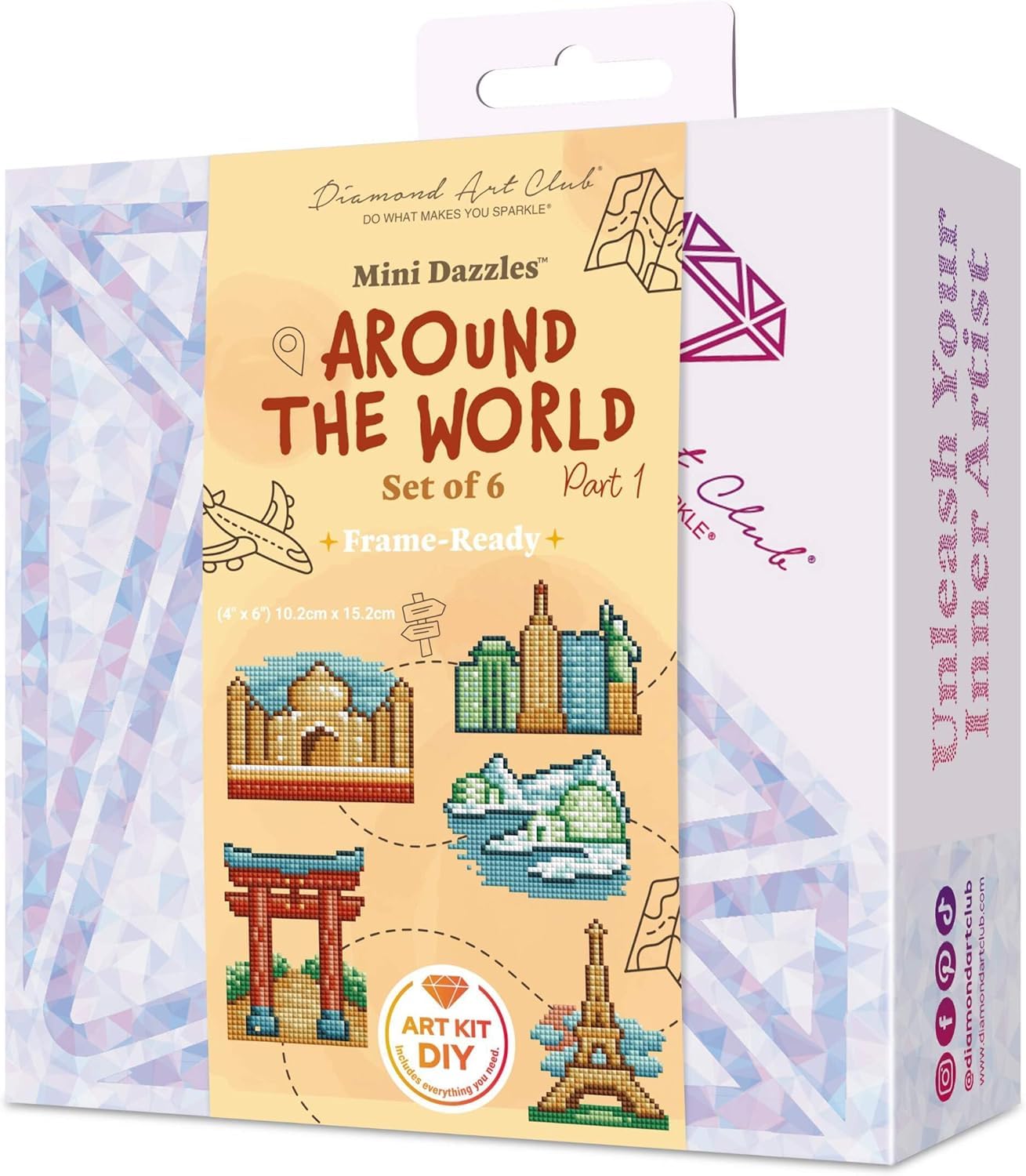Amazon.co.jp: DIAMOND ART CLUB Around The World Part 1 Mini