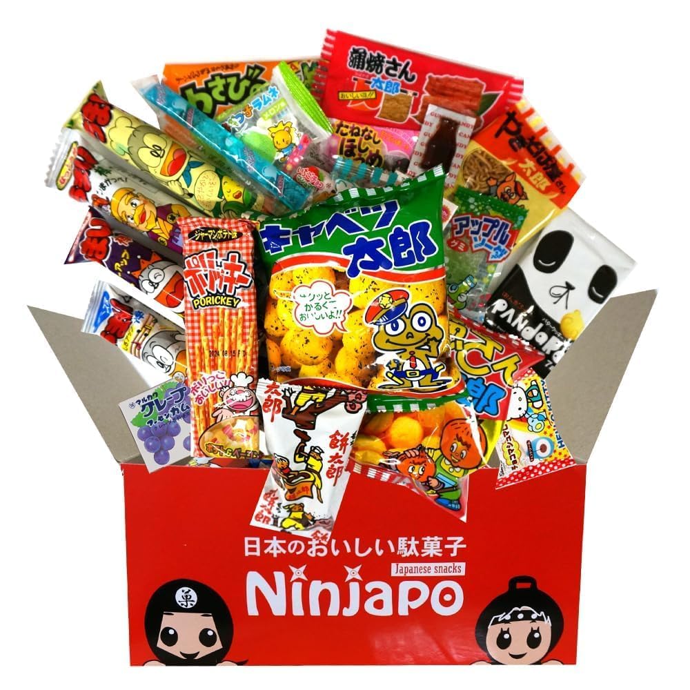 Japanese Snacks Assortment "NINJA SNACK"30pcs