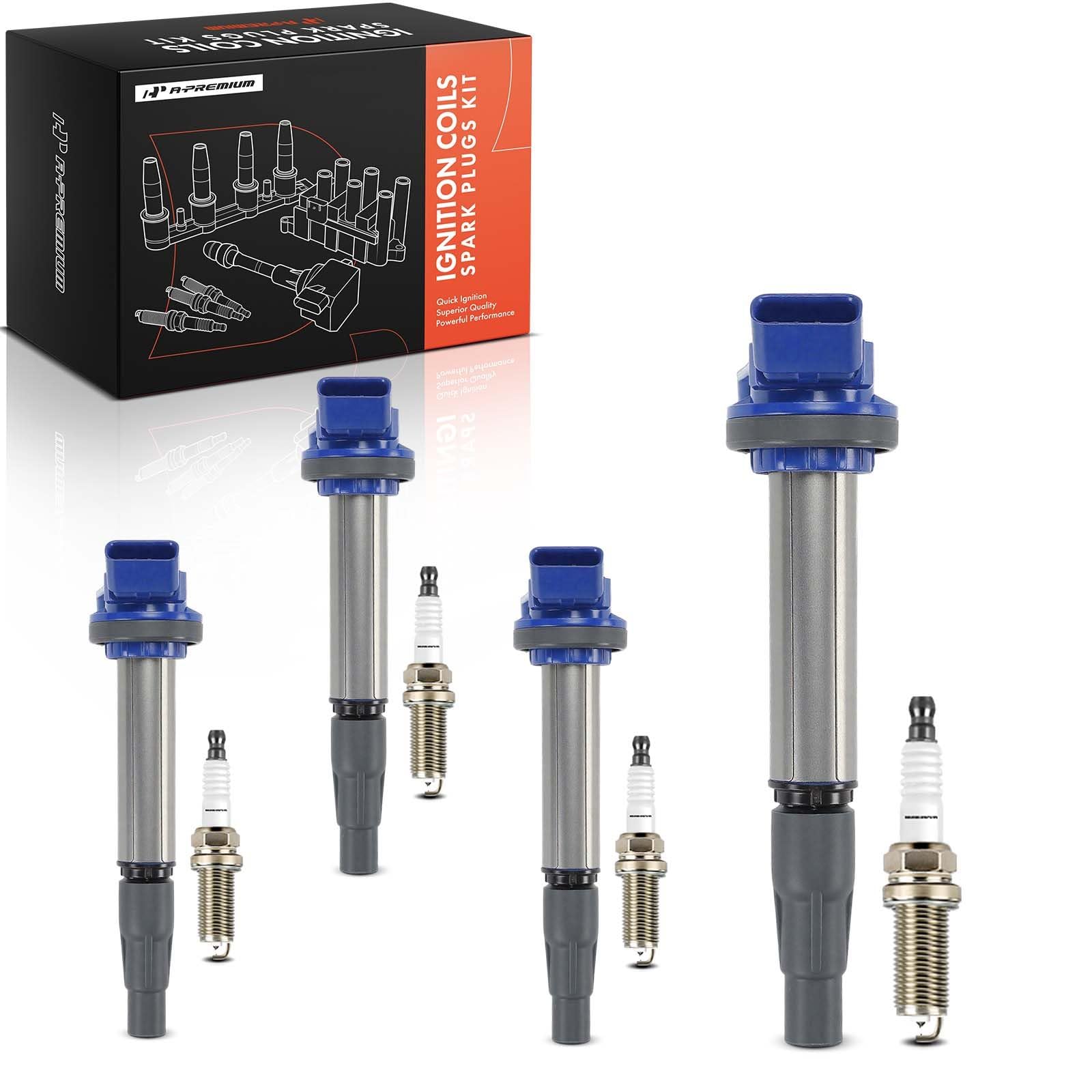 Amazon.com: A-Premium Ignition Coil Pack and Iridium Spark Plugs