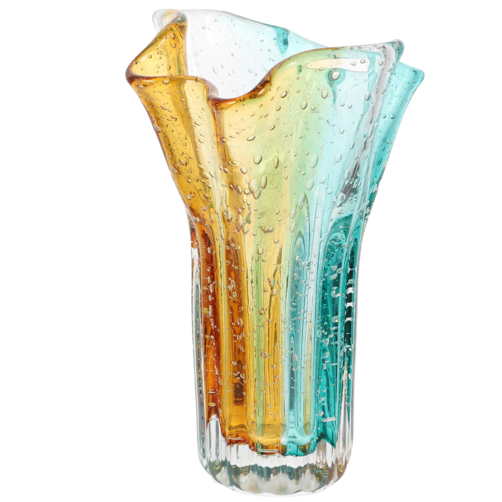 Vase Hydroponique en Verre Simple, Bouteille Créative pour Fleurs