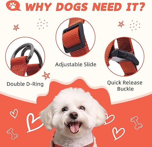 Miniatura 4 de Arnés para perro para perros medianos, rayón derivado de bambú 90%, poliéster 10% arnés para perro sin tirones, arnés ajustable para perros