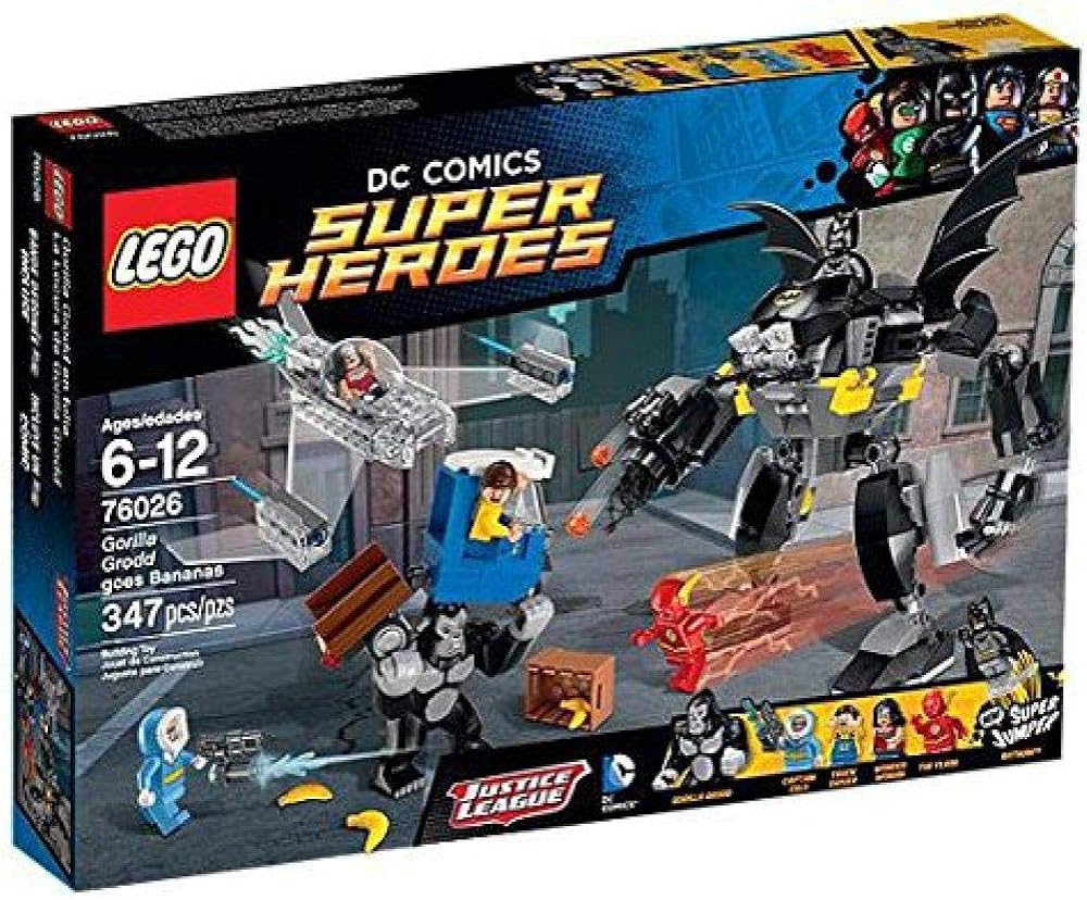 Lego Gorilla Grodd Goes Bananas, Multi Color : Amazon.in: Toys & Games