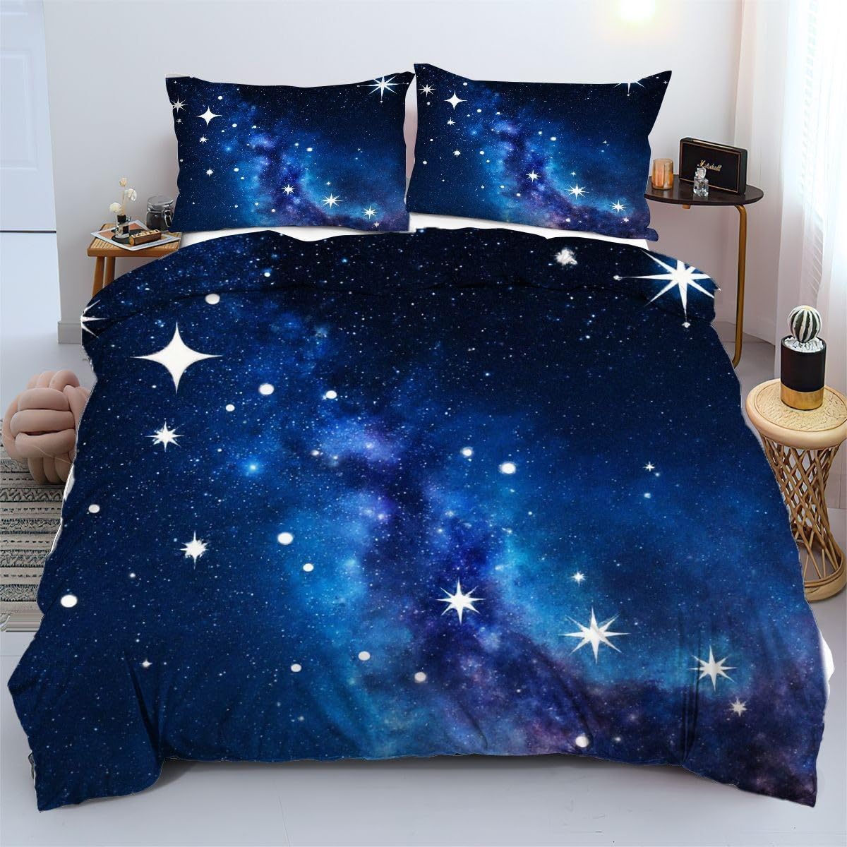 Parures de lit 240x260 cm housse couette microfibre légère chambre à coucher