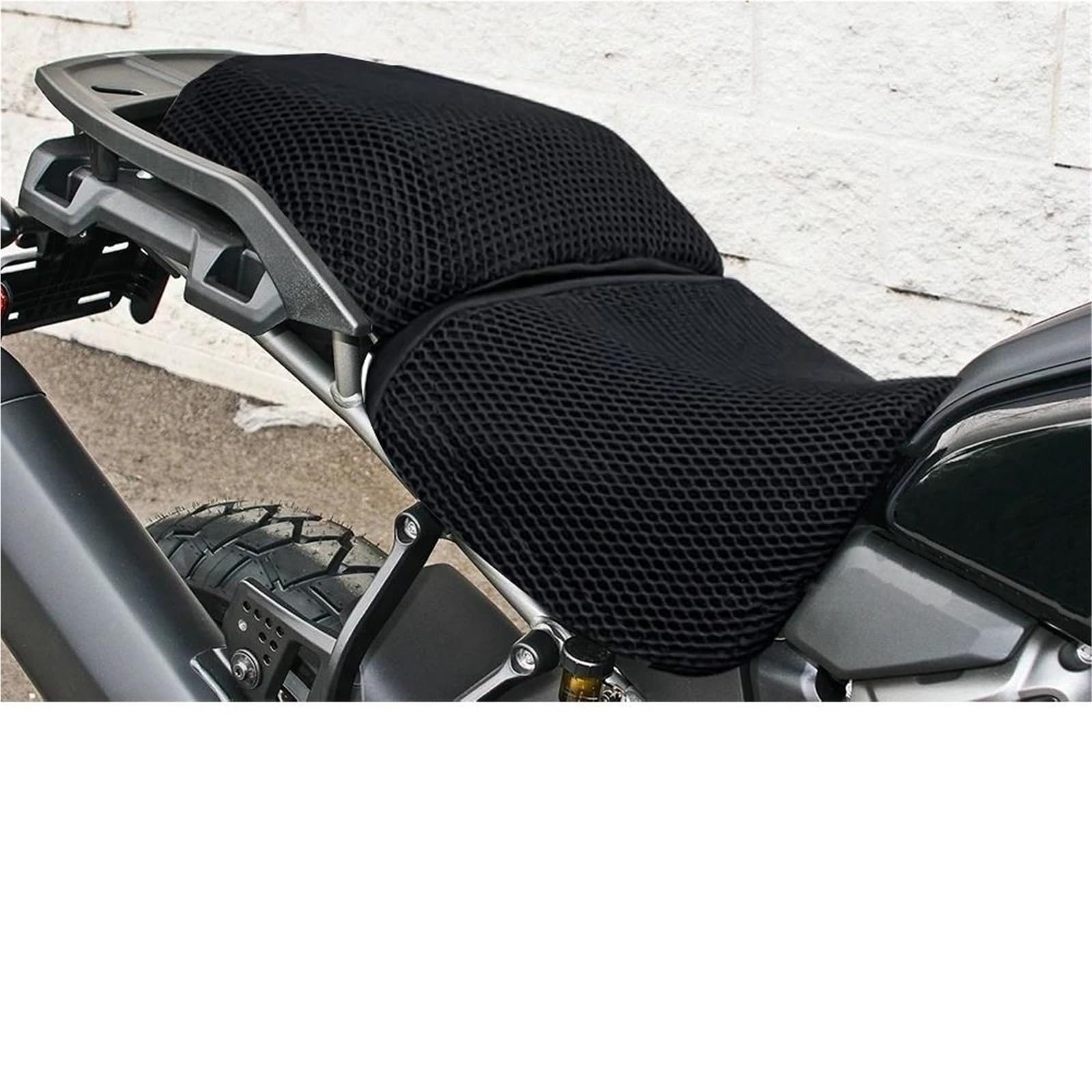 Cuscino Per Sedile Da Moto Cuscino Sella Moto Per PAN Per AMERICA 1250 2021-2022, Copertura In Rete A Nido D'ape, Protezione Traspirante, Isolamento Termico Coprisedile In Rete