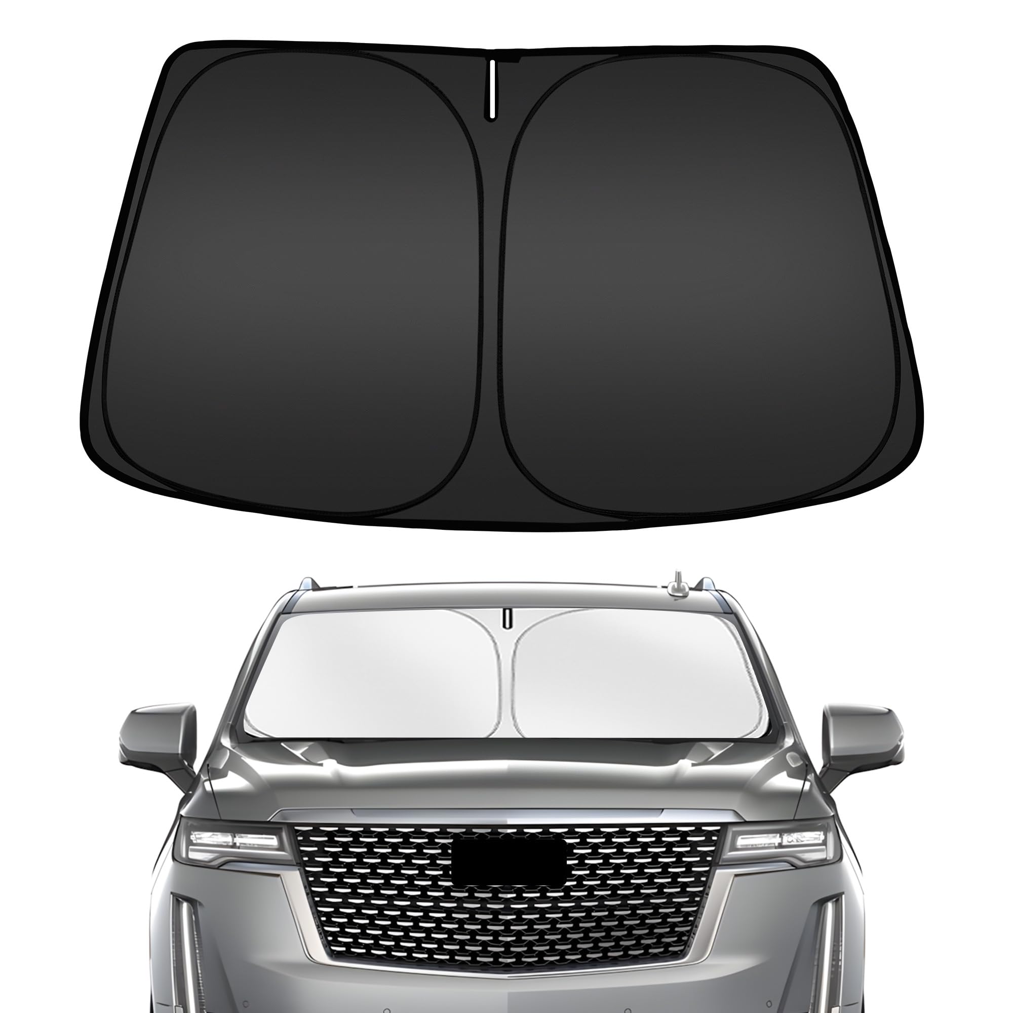 ARISMOTOR Windshield Sun Shade for Cadillac Escalade 2021-2026