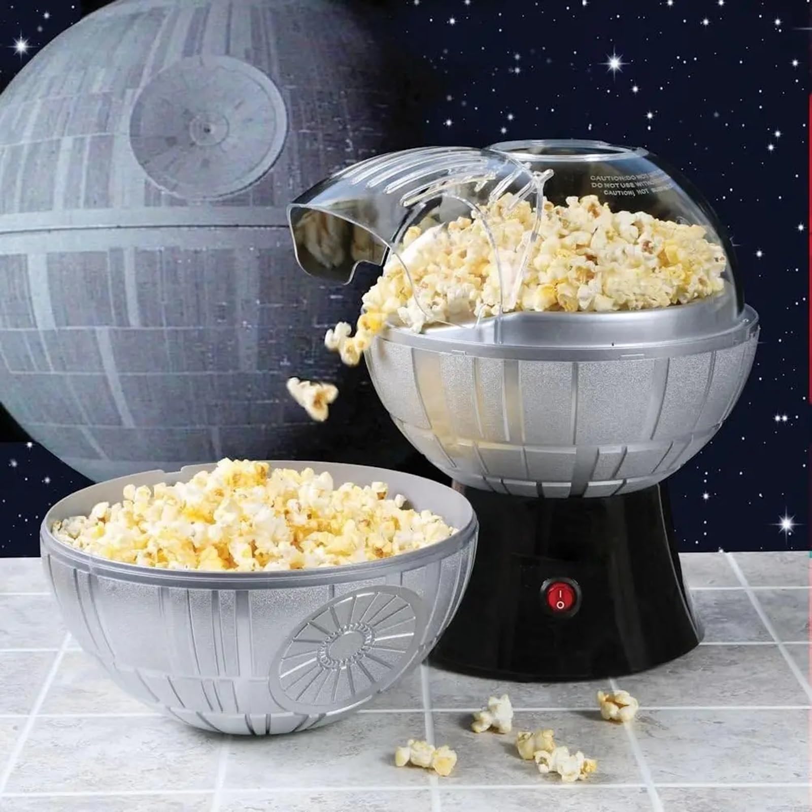Macchina per popcorn Macchina for popcorn ad aria calda con ciotola rimovibile