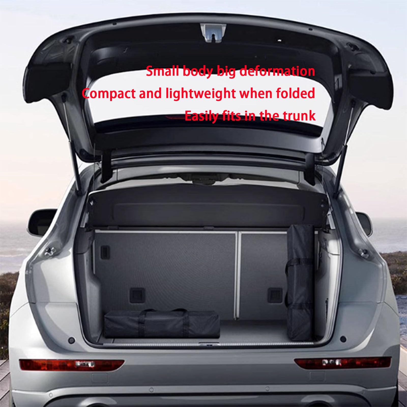Tenda Universale per Auto, tettoia Mobile per Auto, tettoia Mobile per Auto Pieghevole Completamente Automatica, tettoia Mobile per Auto per Tenda da Esterno, Telecomando Automatico (Blu 4,8 m)