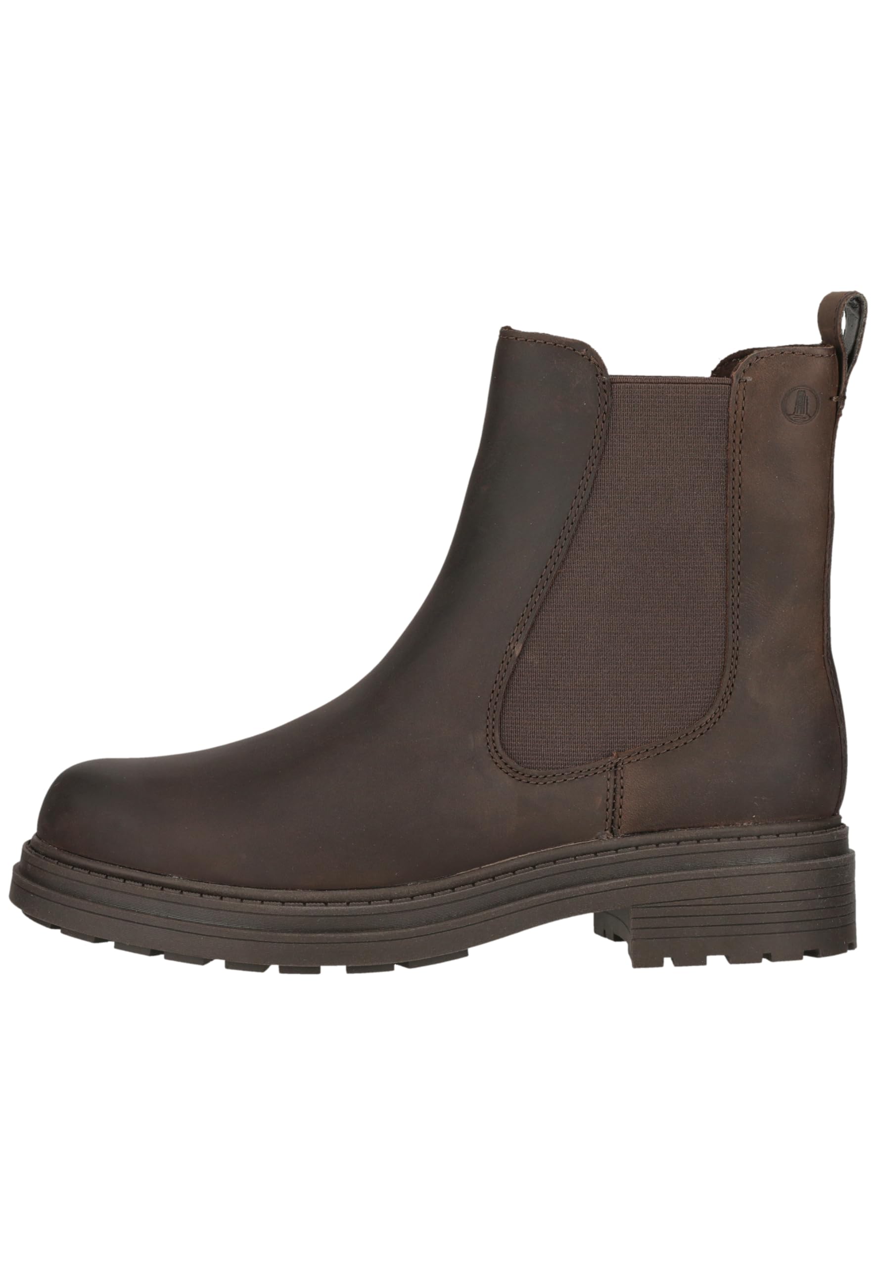 Clarks (Brown, Uk 3.5) Ladies Chunky Sole Chelsea Boots - Orinoco3 Top