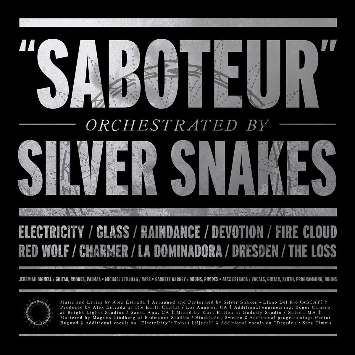 Silver Snakes Saboteur LP New 4024572888886