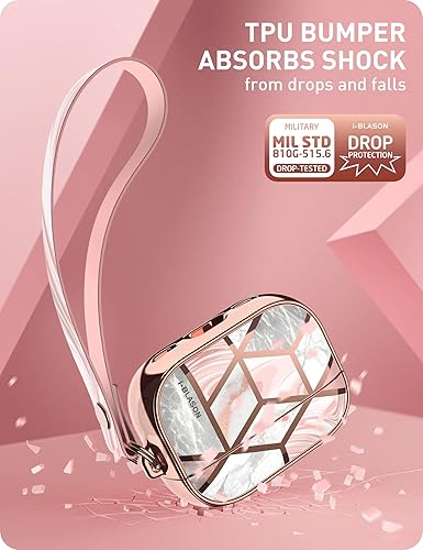 Miniatura 4 de i-Blason Paquete Funda AirPods Pro 2 compatible con Apple AirPods Pro y soporte para teléfono compatible con todos los teléfonos inteligentes