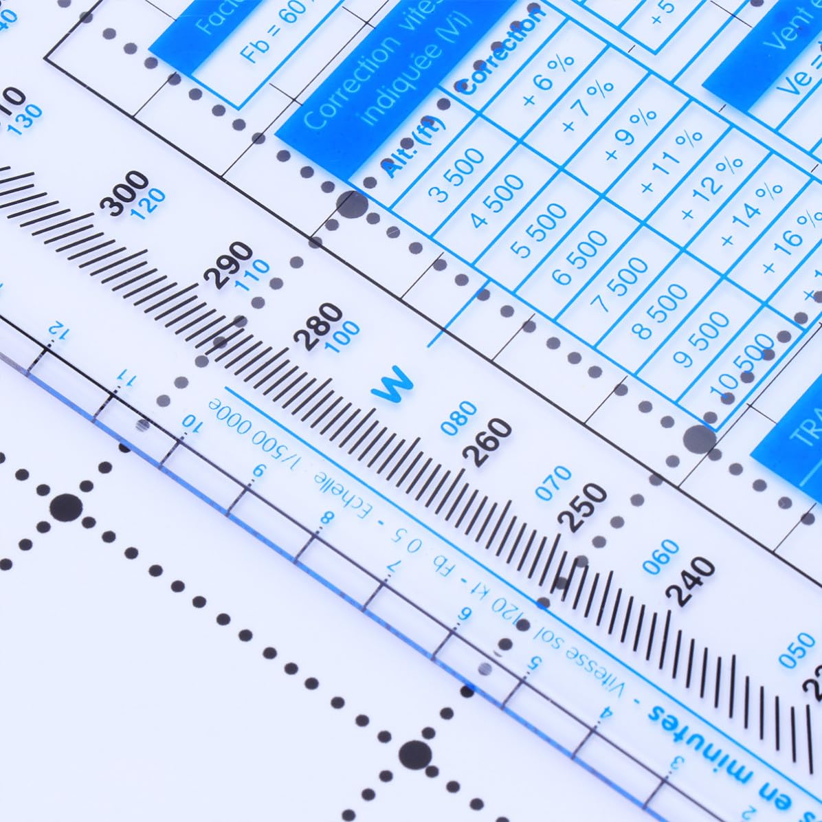 Artibetter Règle de Vol Plastique Carrée Multifonction pour Étudiants et Charpentiers, Dessin D'arcs et Mesure D'épaisseur, Outil Scolaire Pratique et Précis