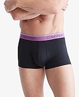 Vista 2 de Calvin Klein Men's Underwear Micro Stretch 3 Pack Trunk