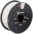 Amazon Basics PLA 3D Printer Filament 1.75mm White Spool 1kg