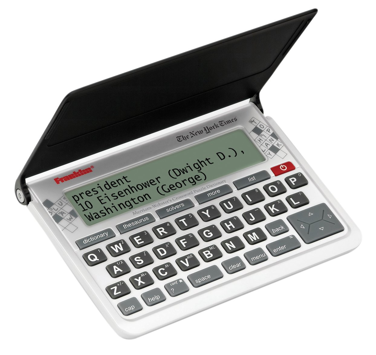 Franklin New York Times Crossword Puzzle Dictionary Featuring Merriam Webster's 3rd Edition Crossword Dictionary (NYT-570CWD)