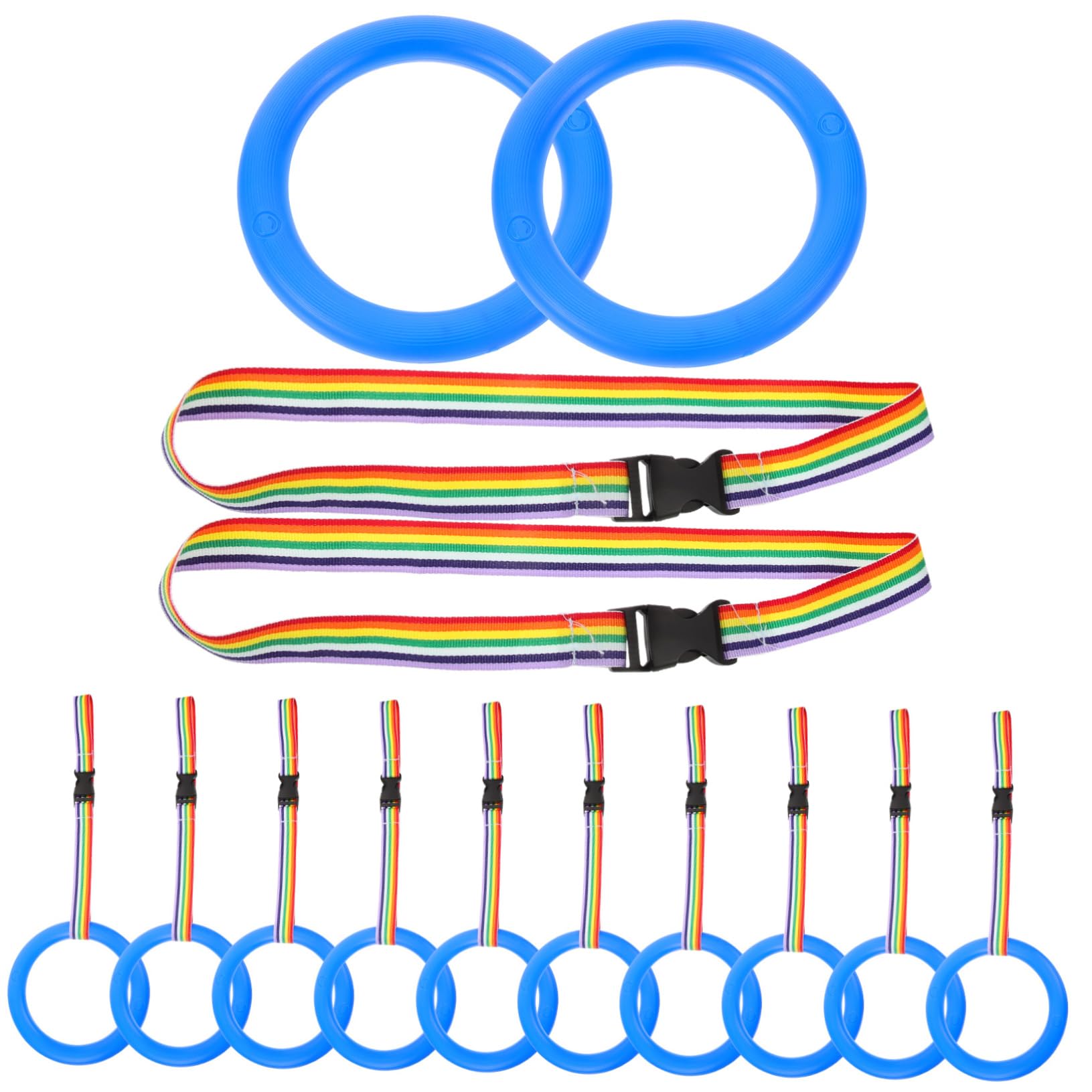 Yardwe 1Set Detachable Safety Walking Ropes for Comfortable Handles for Preschool Leash for Ages for Daycare and Kindergarten Use