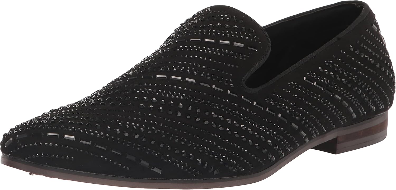 Steve Madden Men's Charrles Loafer, Black, 7.5