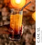 KROSNO Balance Tall Drinking Glasses Set of 6 – 16.9 oz (500 ml) Lead-Free Crystal Glass – Highball Tumblers for Water, Cocktails, Juice, Beer & Iced Drinks – Dishwasher Safe