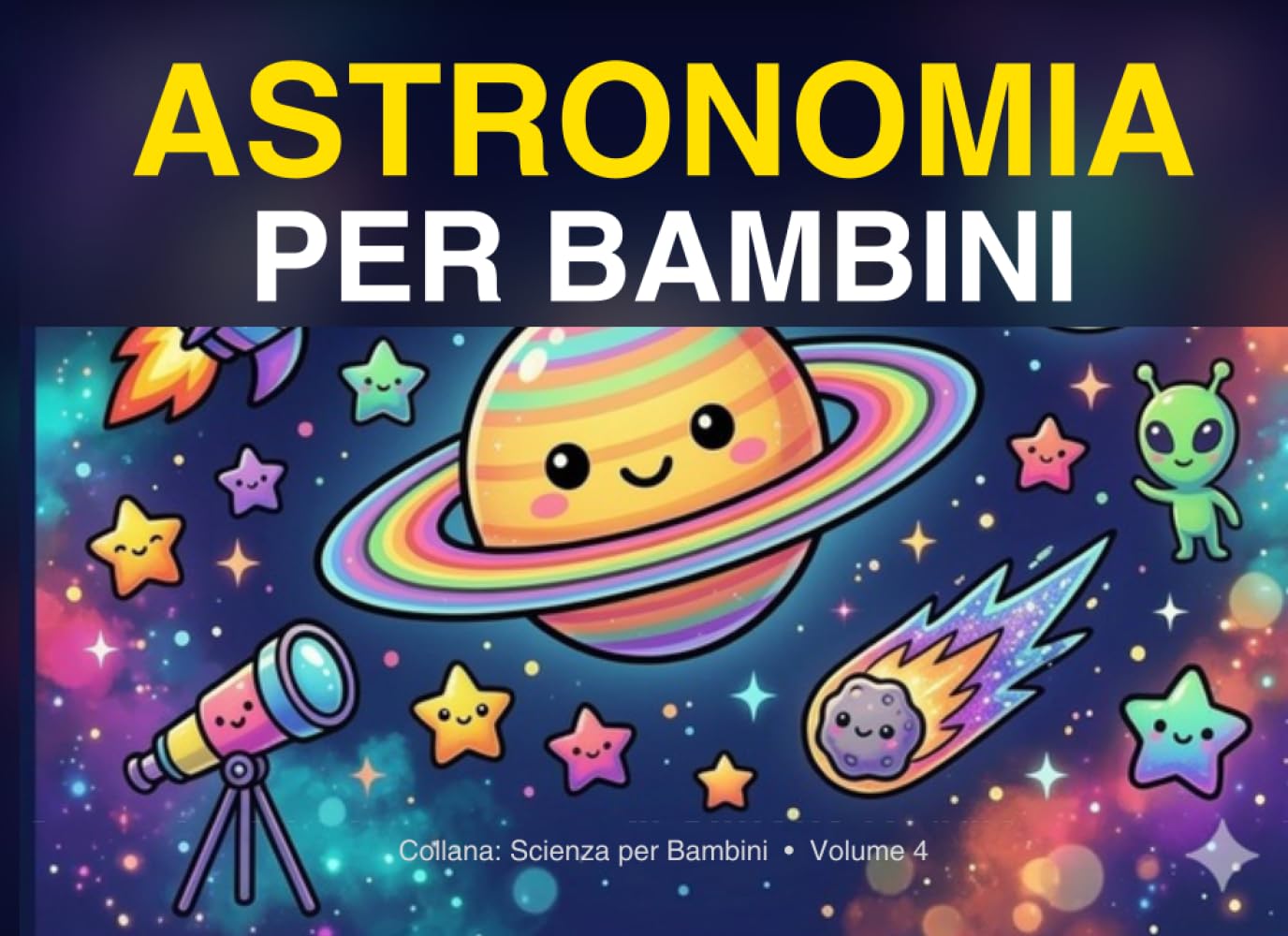 Astronomia per Bambini: Scopri i segreti dell'universo con illustrazioni a colori — dai 5 anni (Scienza per Bambini)
