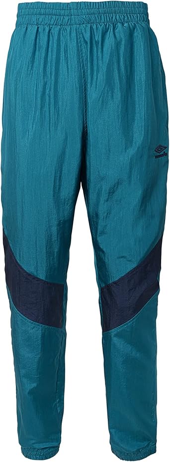 Umbro Boys Youth 8-18 Retro Wind Soccer Pants, Teal/Navy
