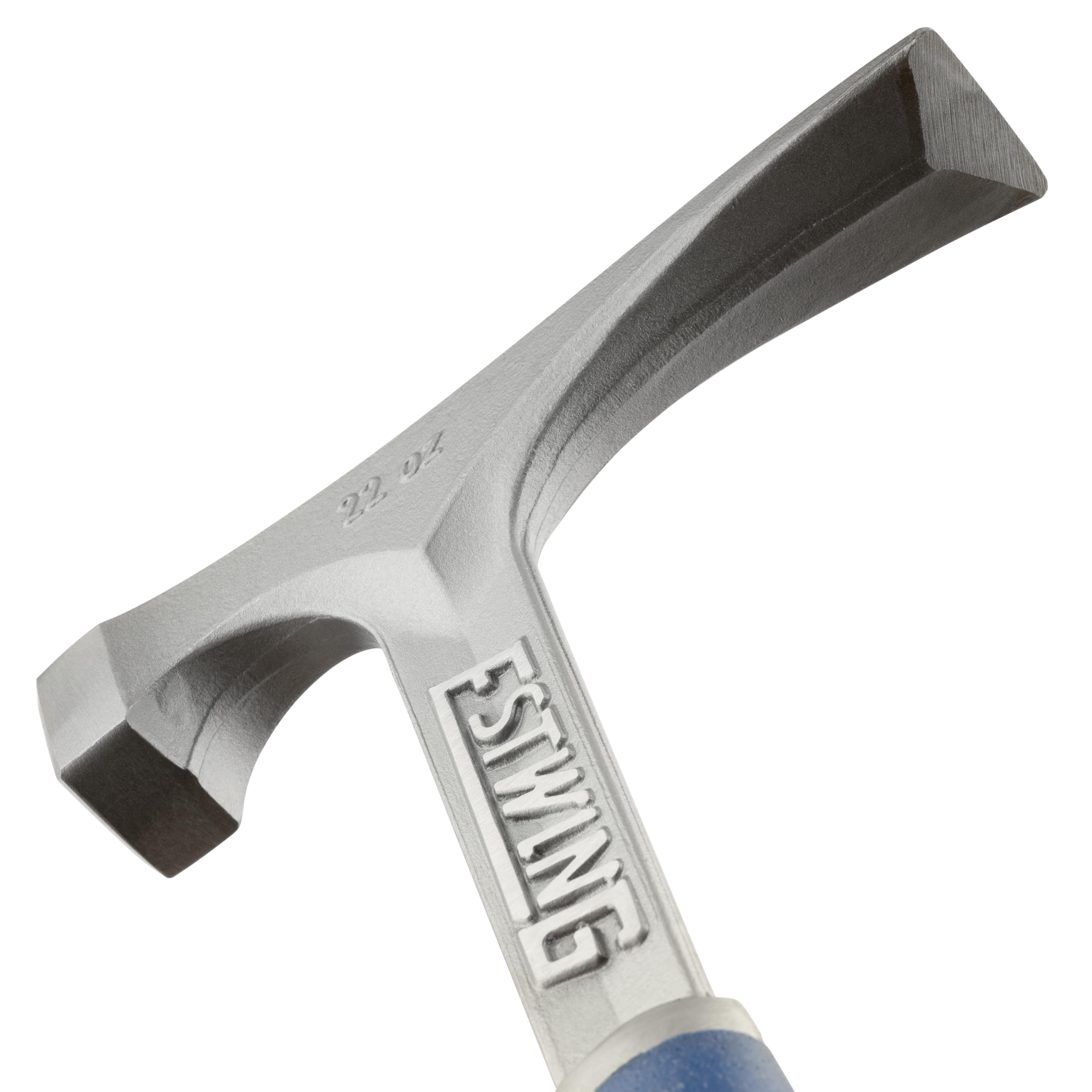Estwing E6-22BLC - Martillo cincelador, mango reductor de impacto, 624 g, color azul
