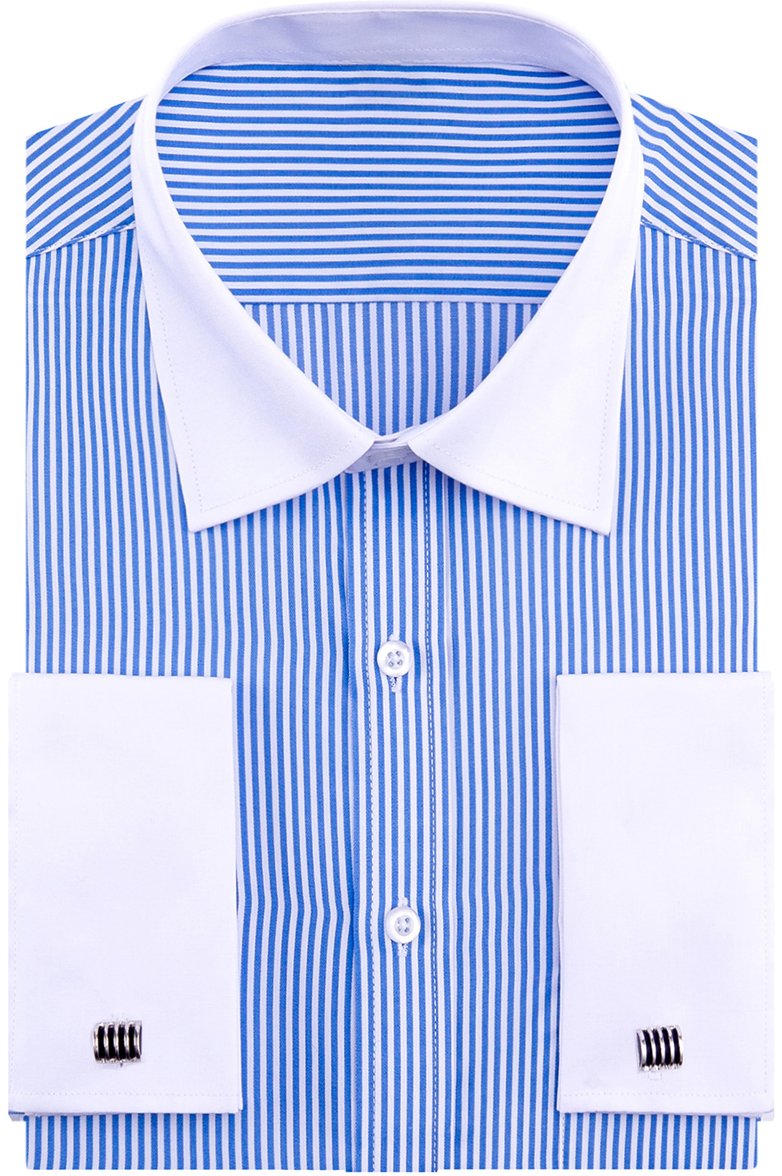 Mens Dress Shirts White Collar The Dress Shop