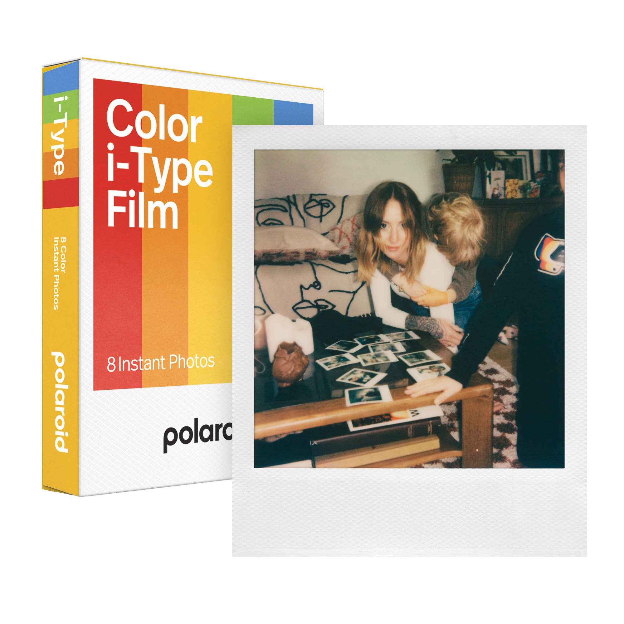Polaroid Now Generation 3 - Set fotocamera istantanea analogica (viola) | Sistema di messa a fuoco automatica a due lenti, pellicola a colori 8 foto