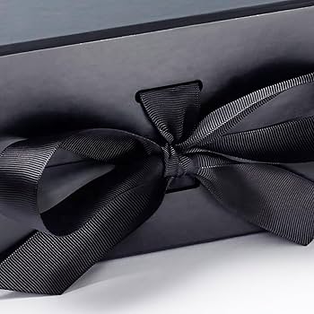 GRAFF ギフトボックス 黒 レザー風 楽天市場】スクエアのギフトボックス（ブラック）Mサイズ直径