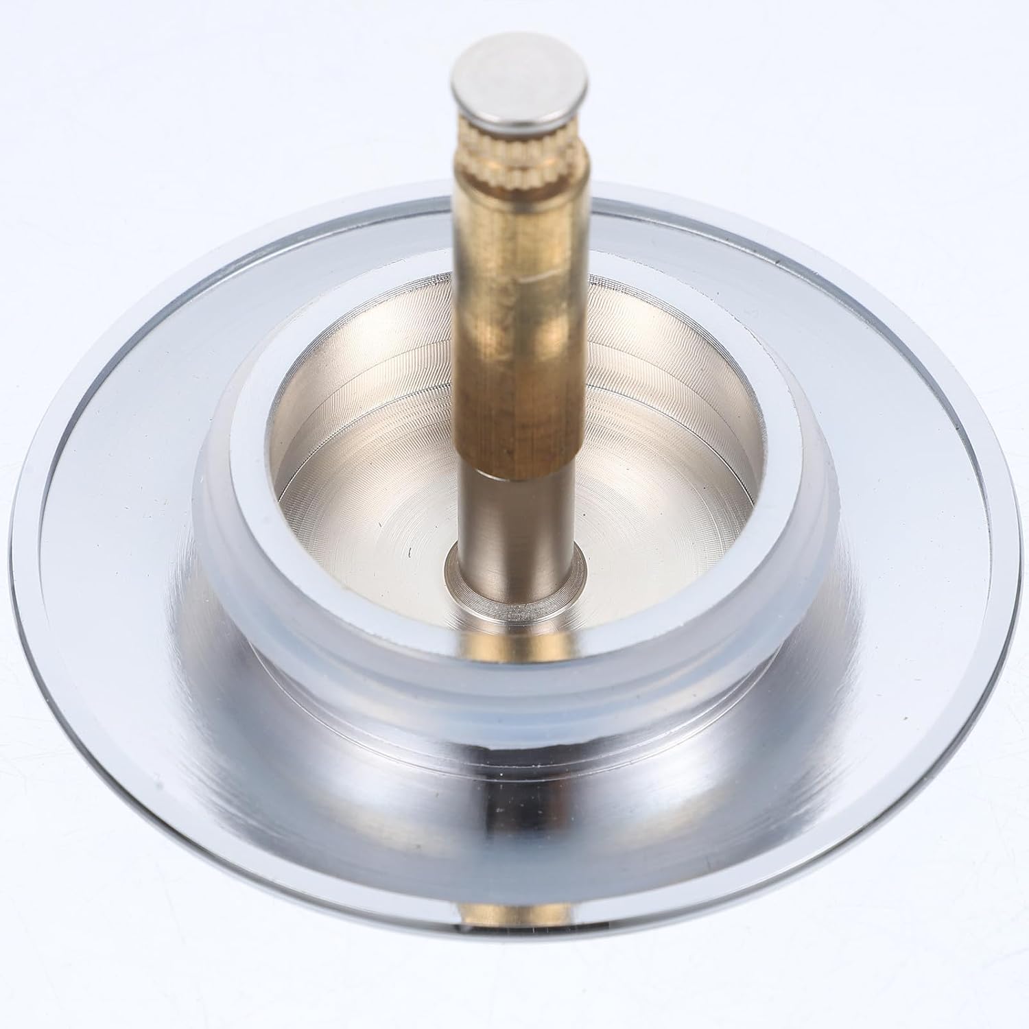 Bathroom Drain Stopper Tub Plug Rotary Brass Bathtub Drain Replacement Seal Cover for Bathtub Accessories