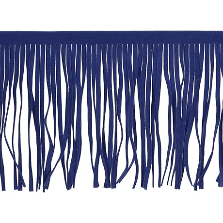 UXCELL Double-Sided Denim Fringe: Fashionable Fringe for DIY Projects