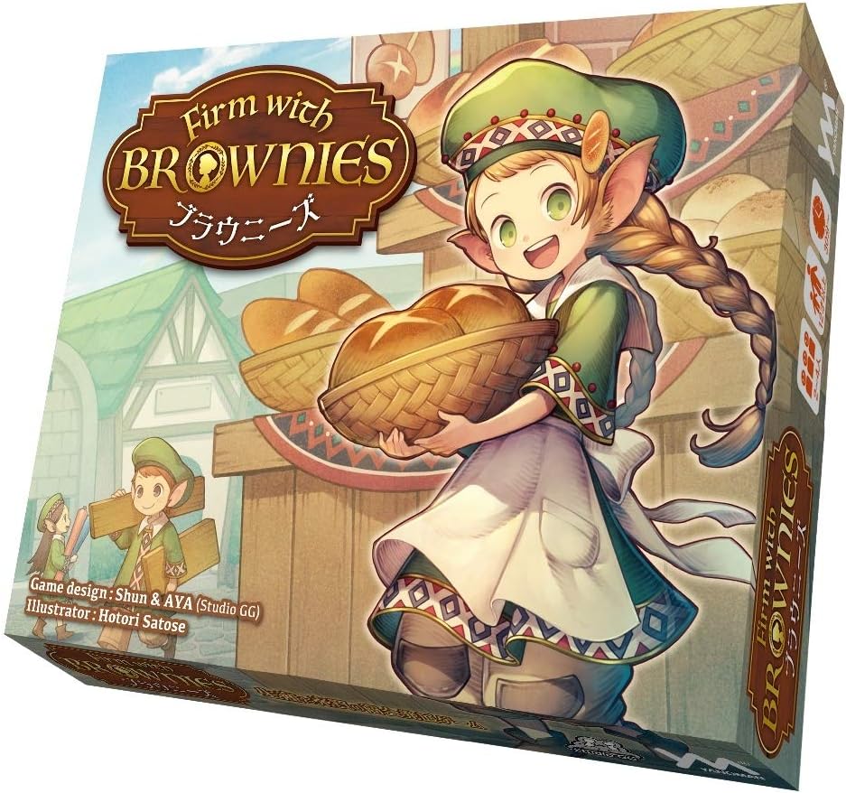 Yanoman Farm with Brownies Edition Production and Purchase Trading Development Board Game: Permainan Papan Pengembangan Bisnis yang Menyenangkan dan Strategis! (2-4 pemain, 30 menit)