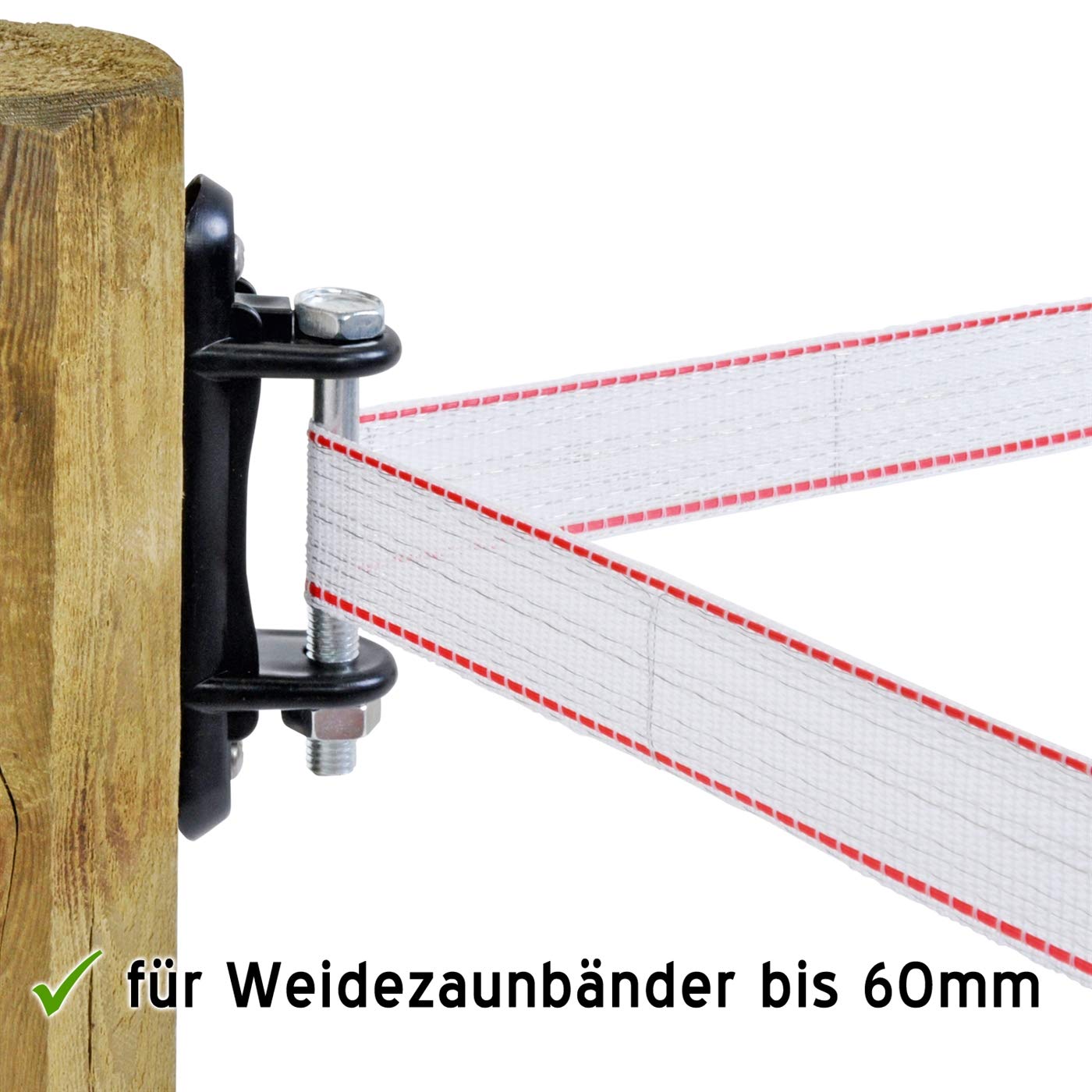 Isolatori Ad Anello Per Recinzioni Elettriche - Con Filettatura Metrica, Confezione Da 50 Pezzi - Foto 8