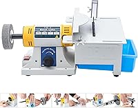 Vista 6 de Máquina de pulir de mesa de jade gema, mini torno máquina herramienta DIY carpintería Torno de madera Fresadora Molienda Perlas de pulido Taladro