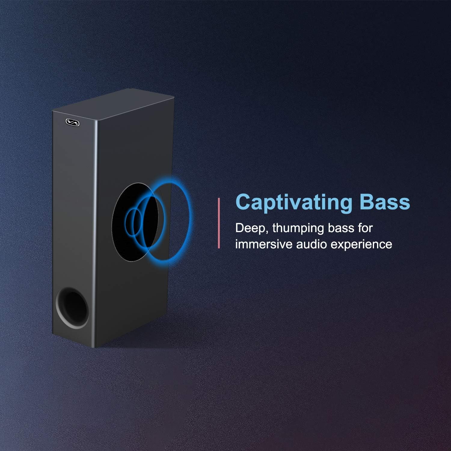 Product Deal Sound Bar with Subwoofer, BESTISAN 150 Watt 2.1 Channel Sound Bars for TV with Bluetooth 5.0 and Wired Connections, 110dB, 3 Equalizer Mode, Bass Adjustable, Deep Bass for Home Theater, Exclusive Discount 70% Price Sound Bar with Subwoofer, BESTISAN 150 Watt 2.1 Channel Sound Bars for TV with Bluetooth 5.0 and Wired Connections, 110dB, 3 Equalizer Mode, Bass Adjustable, Deep Bass for Home Theater,