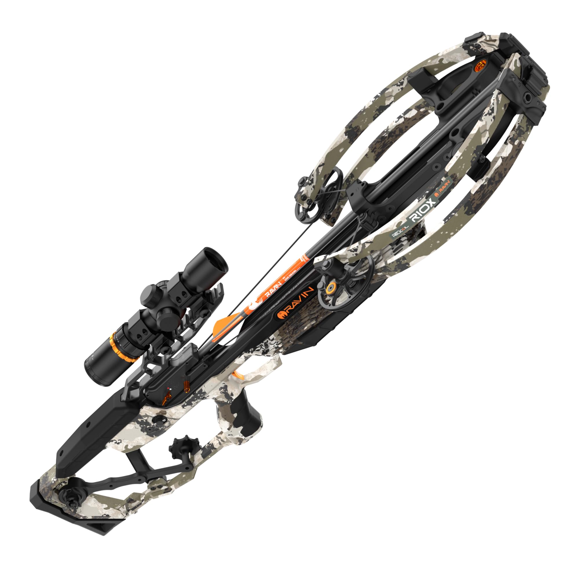 RAVIN Crossbow Package - High-Performance Hunting Bow, Illuminated Scope - Lightweight, Pre-Assembled, and Accurate - Ideal for Archery & Hunting