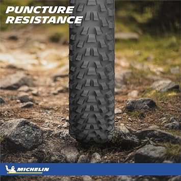 Michelin Force XC2 Mountain Bike Tires | Tubeless Ready, Gum-X Technology,