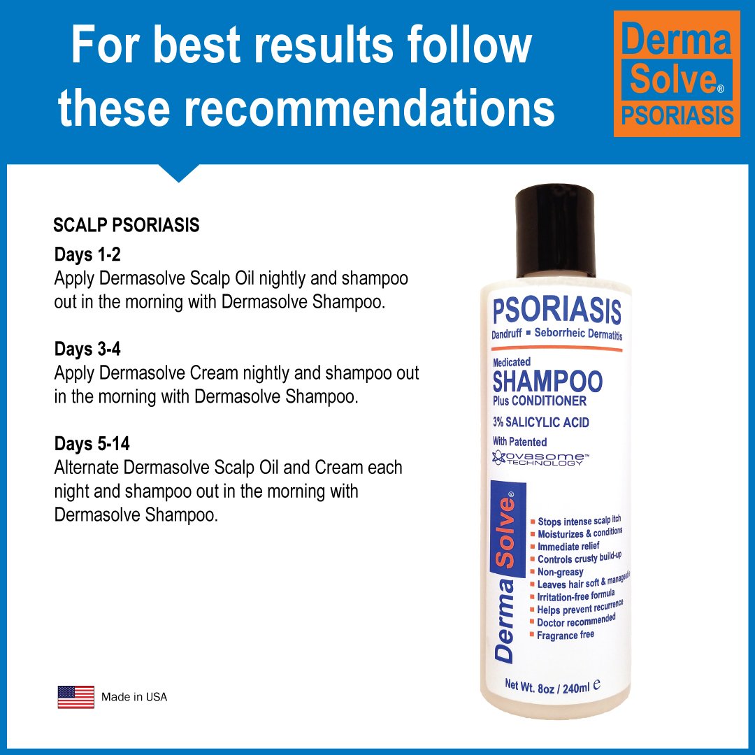 Buy Scalp Psoriasis Shampoo & Conditioner (2pack) Naturally Heals