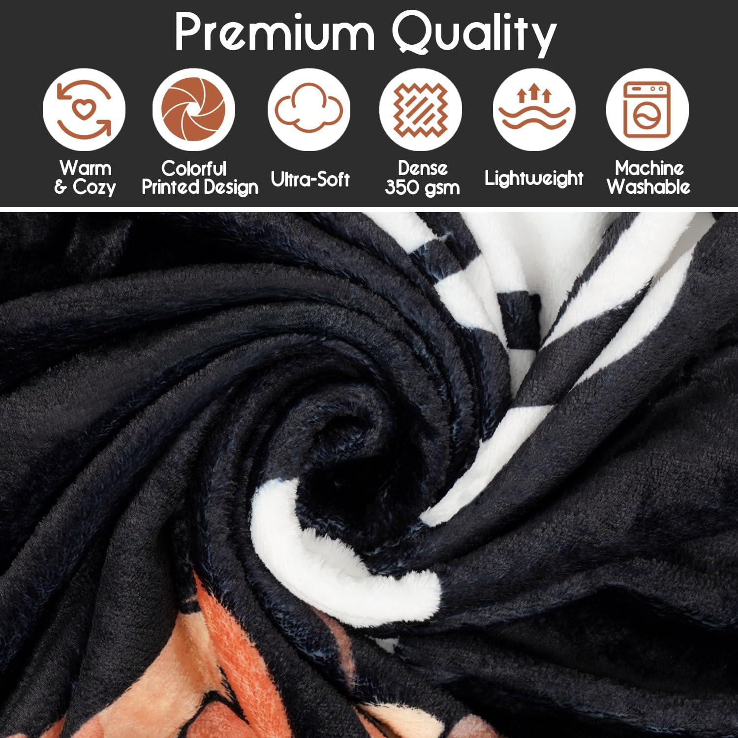 Blanket for Aucle from Niece Nephew,Christmas Birthday Gift for Women,Flannel Fleece Soft Warm Cozy Uncle's Snoring CornerCat Throw Blankets for Napping Travel 60” x 50” - Image 5