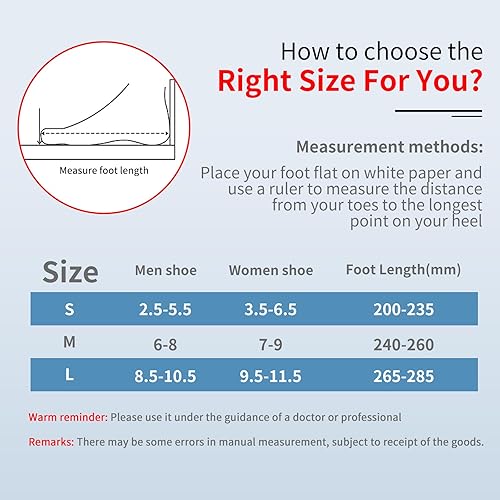 Miniatura 3 de Bota de descarga inflable para caminar y fractura para dolor de talón o tobillo, médica corta Air Cam Walker Brace para esguinces, fractura,