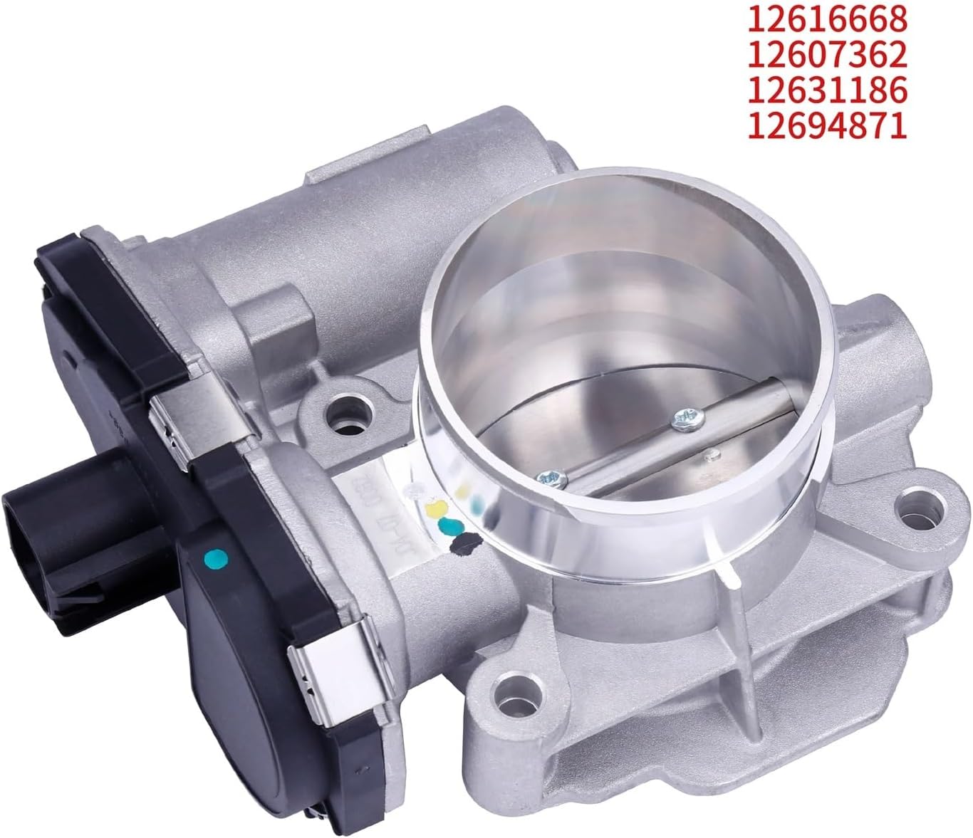 12631186 12616668 Throttle Valve Compatible With Chevrolet Buick Malibu Lacross 20 24L PONTIAC G6, G5 24L Body Acceleration Engine Parts