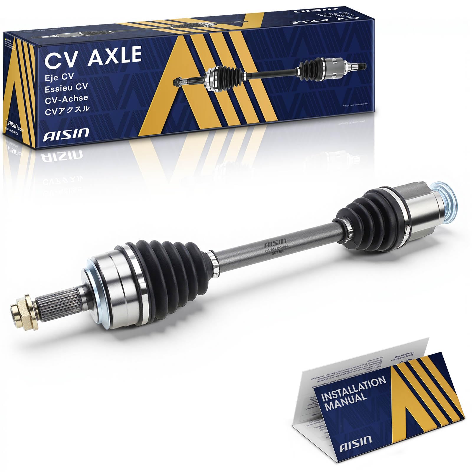 Amazon.com: AISIN AFTERMARKET CVAH-00844 Front Passenger CV Axle