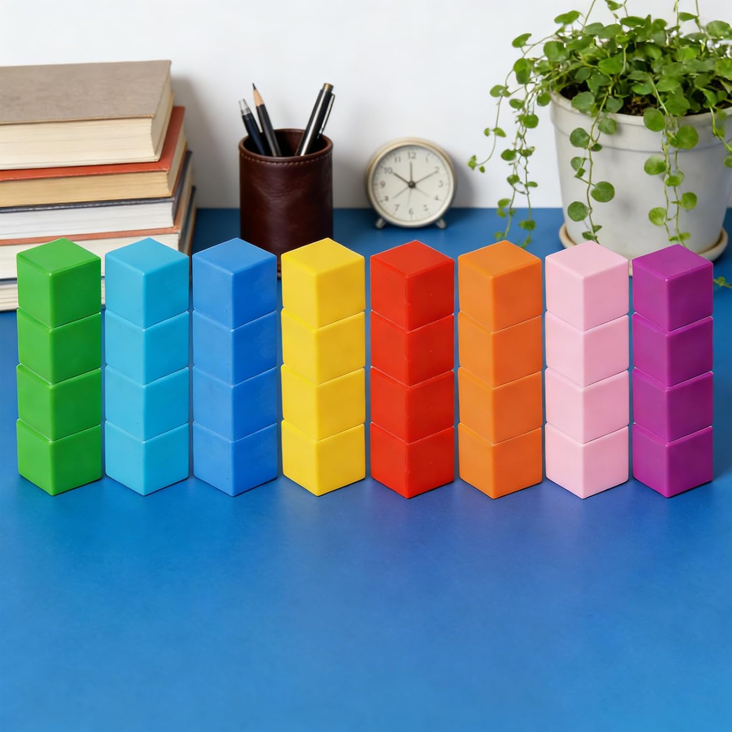 マグネット ブロック - 32個のカラフルなSTEMゲーム,磁気玩具,男の子 女の子 旅行 自宅 誕生日 パーティ ロード トリップ