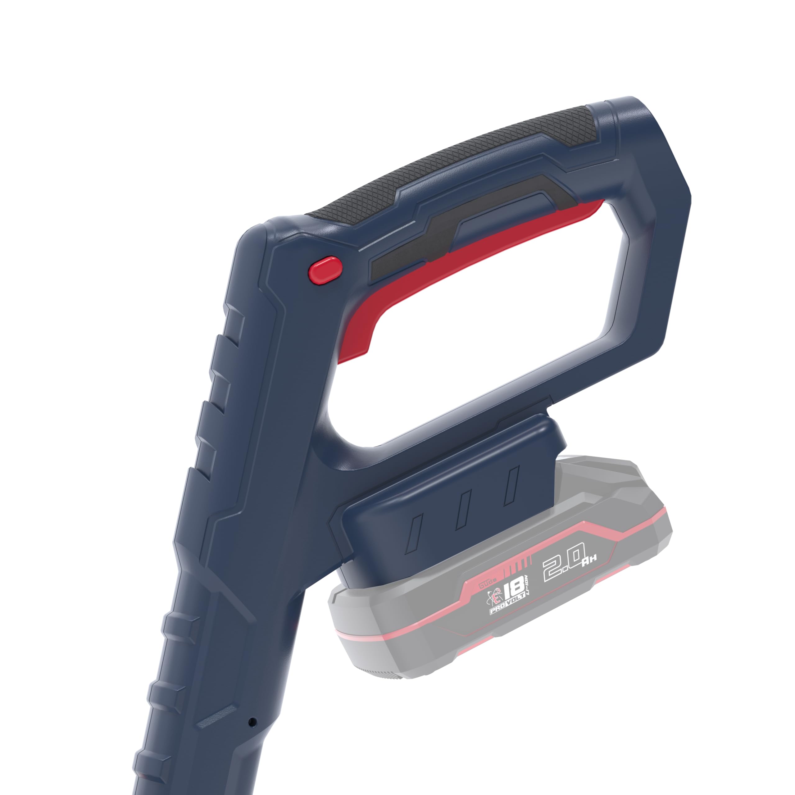 Güde GFR 18-0 Akku-Fugenreiniger - 18 Volt Li-Ion, 1200 Umdrehungen pro Minute, 11 cm Bürstendurchmesser, 82-112 cm Griffhöhe, ohne Akkupack und Ladegerät, inklusive Stahlbürste und Nylonbürste