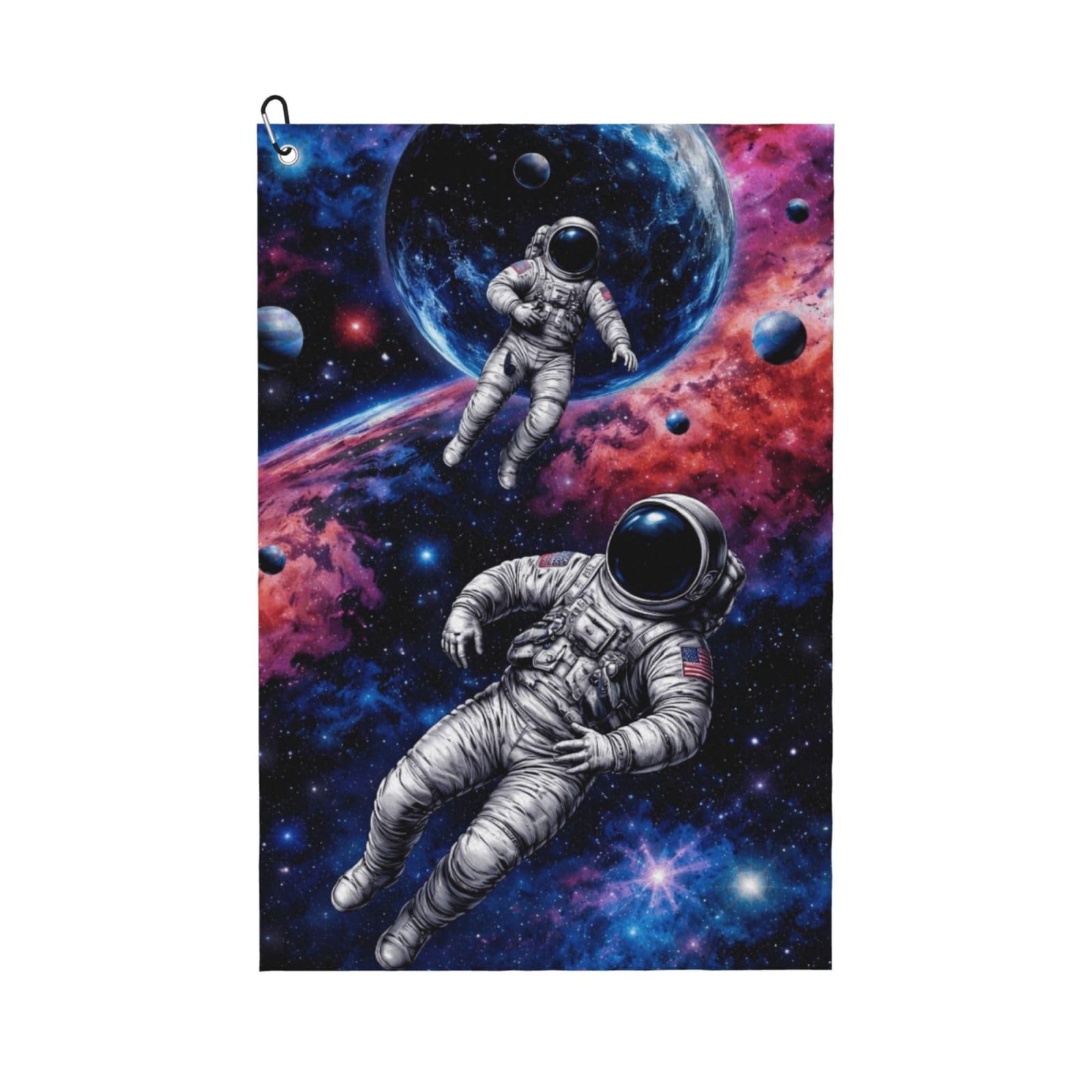 BSDFGSDD Astronaut Space Art Golf Towel 24 x 16 inches