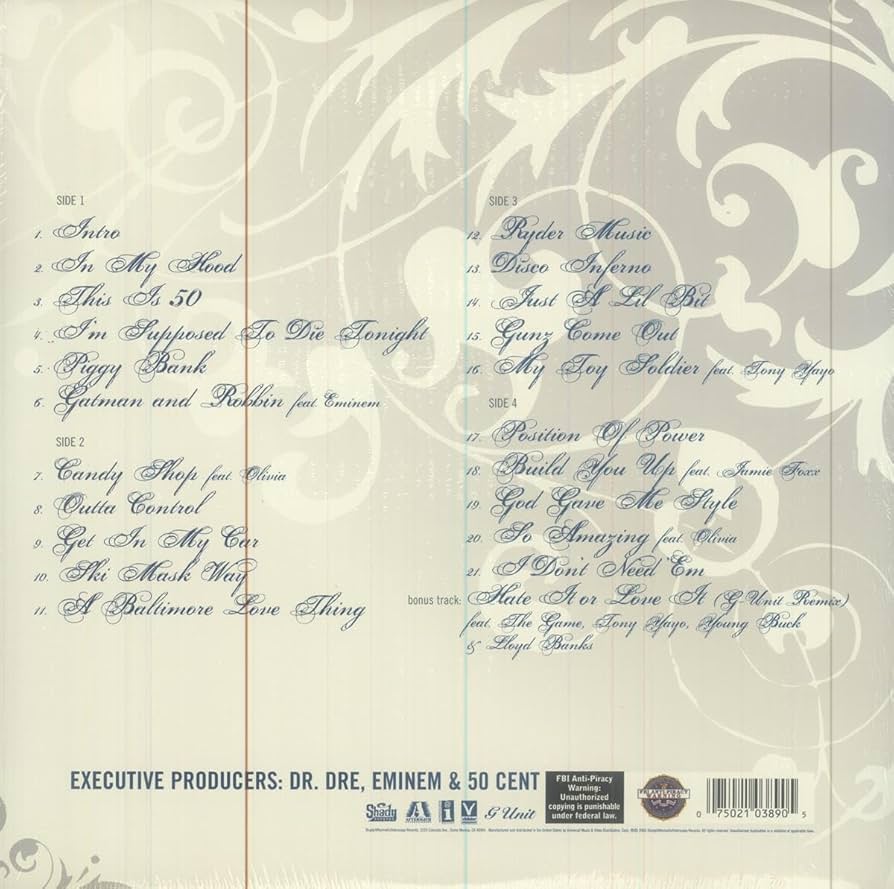人気盤★50 Cent The Massacre アルバムレコード The Massacre: 50 Cent: Amazon.fr: CD et Vinyles}