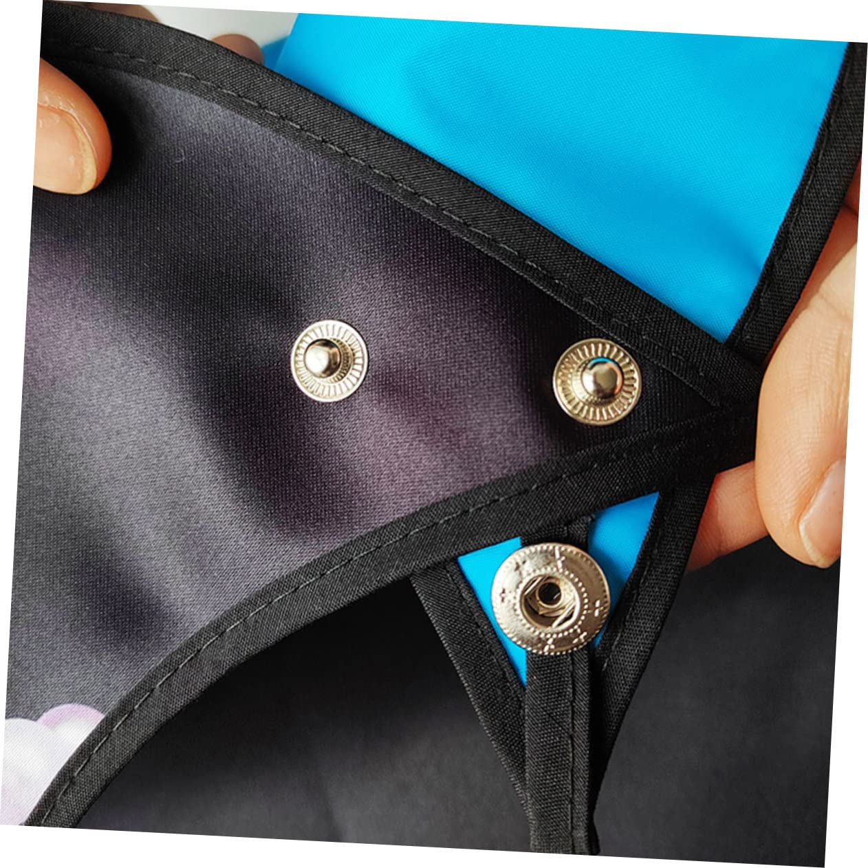 FOMIYES 2 Piezas Babero Adulto Babero Colector De Alimentos Turbantes Para Mujeres Suministros Para Comer Baberos Adultos Lavables Protector De Ropa Delicada Turbante Bebe Black Poliéster