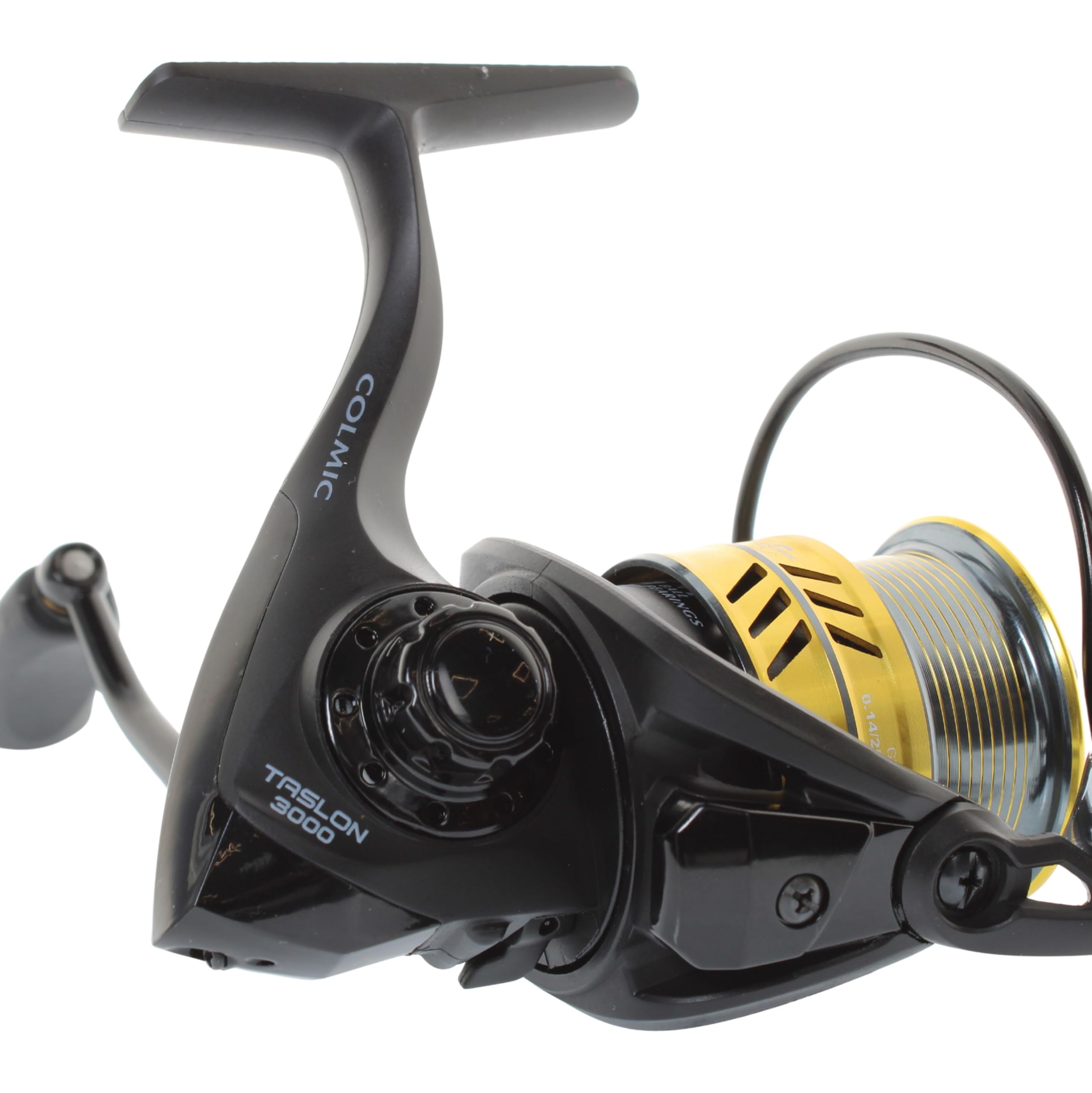 Colmic Taslon – Mulinello da Pesca Frizione Anteriore Sigillata, Grafite XTS-55, CNC Nail Anti-torsione, Cuscinetti Inox – Disponibile in 6 Taglie – Prodotto Ufficiale Colmic